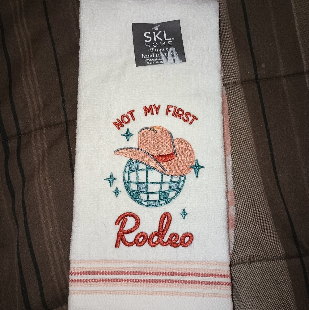 SKL Home 'Not My First Rodeo' Kitchen Towel Set of‎ 2